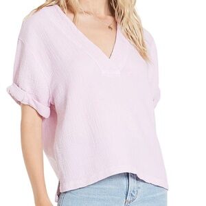 Dear John “Jailee” Pearl Blush Blouse